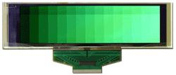 Green PMOLED display has 5.5-in. diagonal