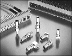 Coax contact fits Eurocard housings