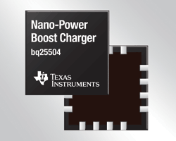 Texas Instruments: Boosting extremely low power makes energy harvesting very attractive