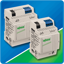 Compact supplies comply with DIN 43880