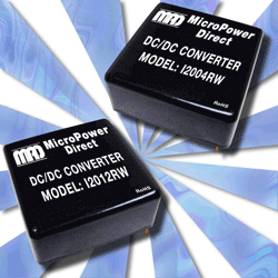 Mini 20-W converters have 2:1 input