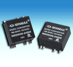 6–W dc/dc modules offered in SMD pkg