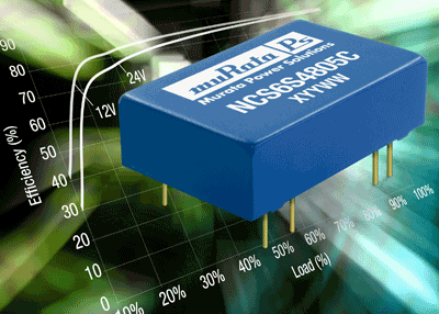 6-W converters have standard footprint