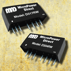 3-W output converters are housed in SIPs