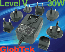 30-W supplies meet Level V requirements