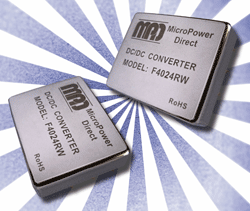 40-W dc/dc converters feature 2 x 1.6-in. footprint