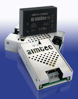 15-W converters provide 4-kVac isolation