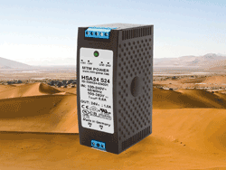 Dustproof DIN-rail module offer 24-W output