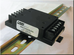 Dc/dc converter available with DIN adapter