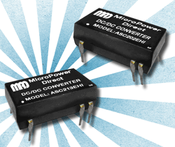 Dc/dc converters offer high I/O isolation