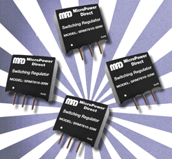 Mini PoL regulators provide 1-A output