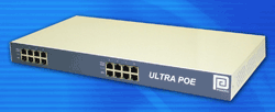 8-port PoE midspan offers 60 W/port