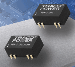 2-, 3-W converters offer remote on/off control