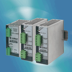 DIN-rail supply saves space