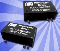 Converters offer 4-kVac isolation