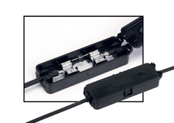 Junction box maximizes solar collector space