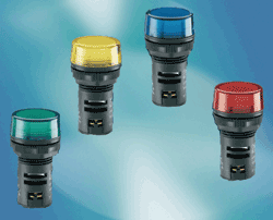 LED pilot lights have monoblock design