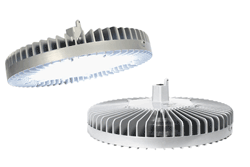 LED high-bay fixture gives 17,000 lm at 100 lm/W