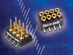 Board connectors fit high-reliability designs