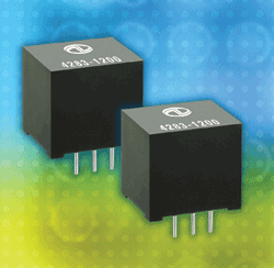 Flyback transformers fit high-voltage applications