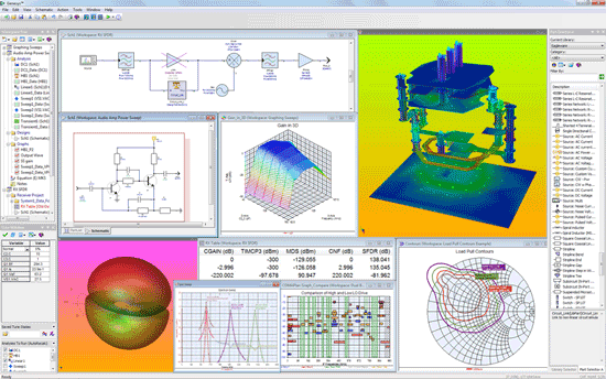 Updated software enhances RF system design