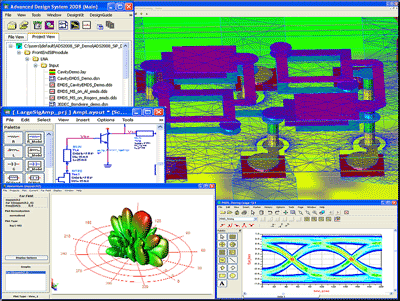 3D EM simulator suits RF module design