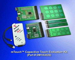 Capacitive touch kit eases designs