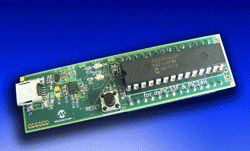 Dev. board targets dsPIC33F and PIC24H