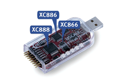 Low-cost evaluation kit targets X800 MCU