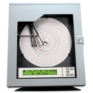 Chart recorders are easy to operate