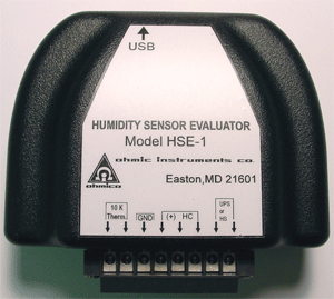 USB interface lets PC measure humidity, temp