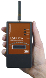 Pocket-sized detector displays multiple ESDs