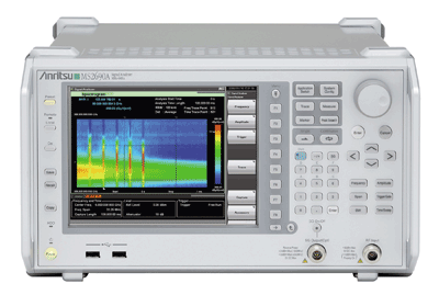 Signal analyzers check 125-MHz wide bands