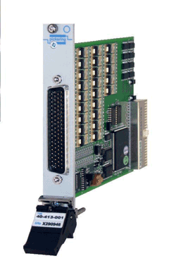 PXI digital I/O card has 32 I, O channels