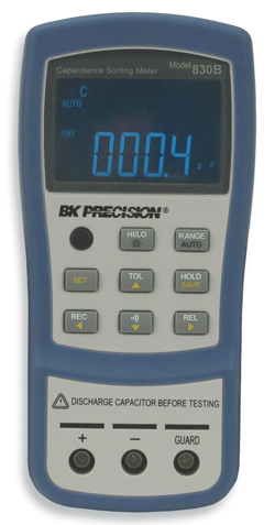 Cap meter logs via USB port