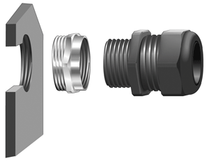 Selecting cable strain reliefs