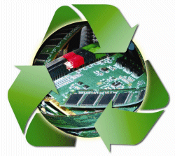 Recycling electronics, then and now