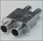 Dual-coaxial patch jack operates to 1.5-GHz bandwidth