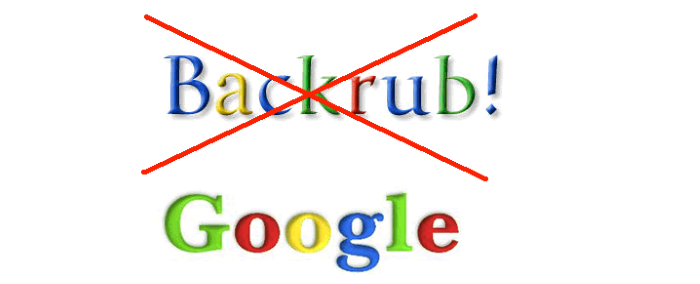 Backrub Google