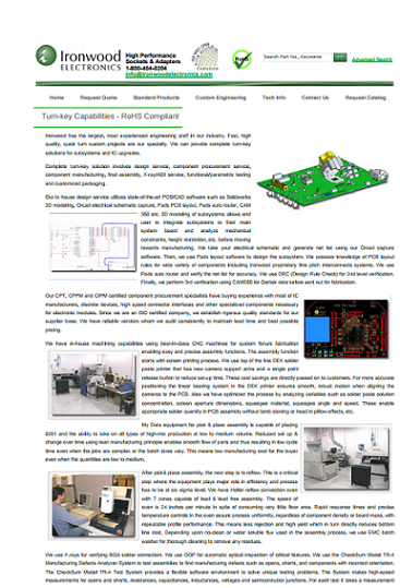 Ironwood Electronics - Turn-Key capabilities