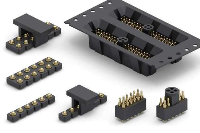 Mill-Max SMT spring-loaded connectors