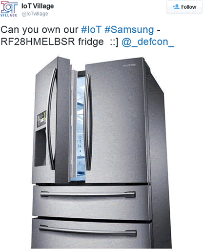 Samsung smart fridge