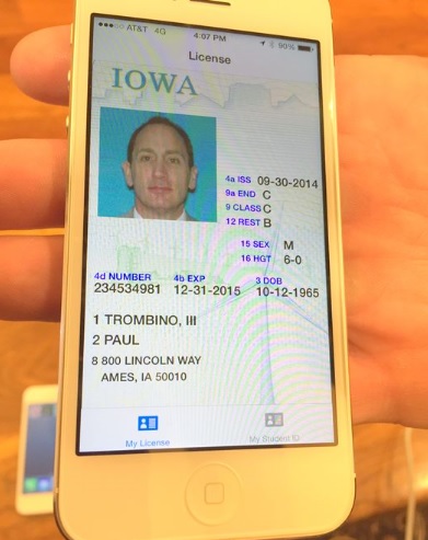 Iowa Electronic Drivers License