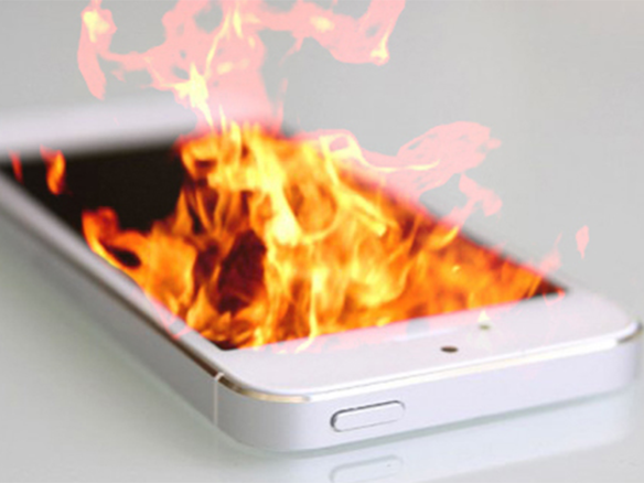 Overheating phone