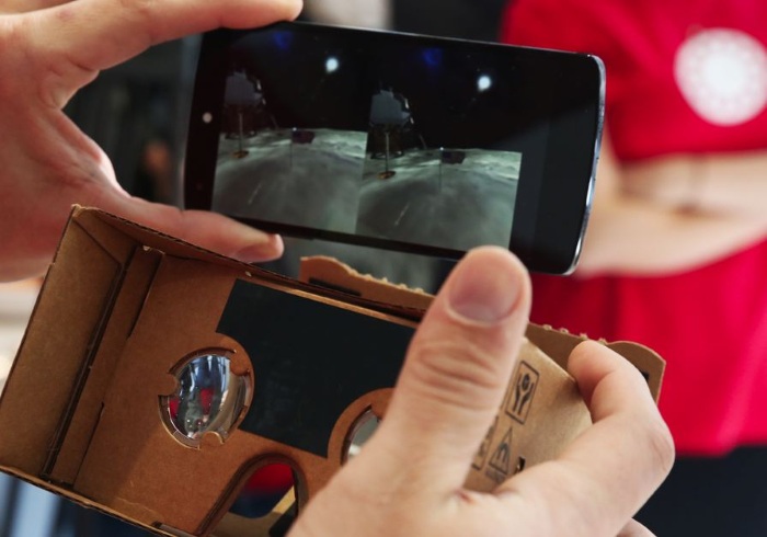 Google cardboard virtual reality