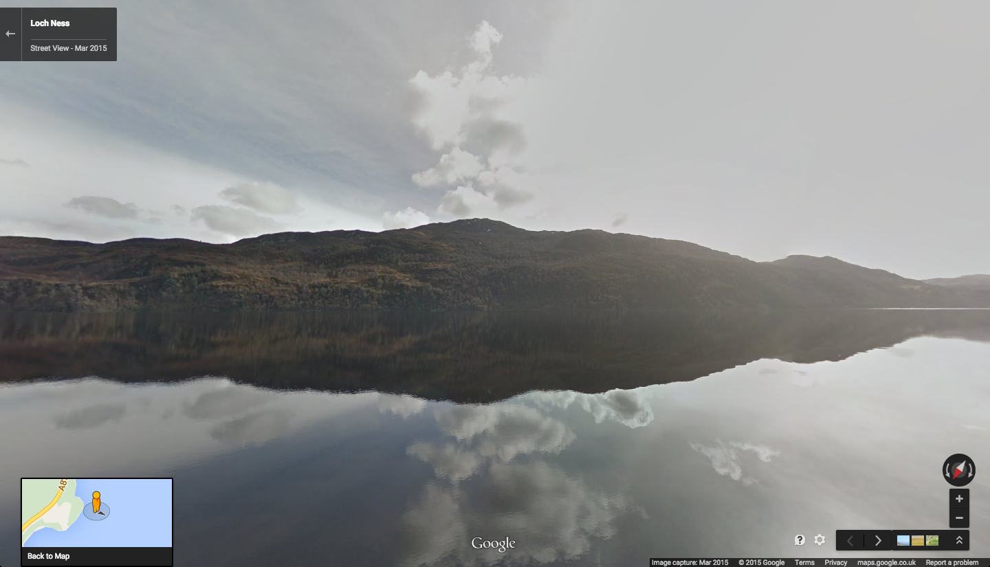 Google Street View Loch Ness