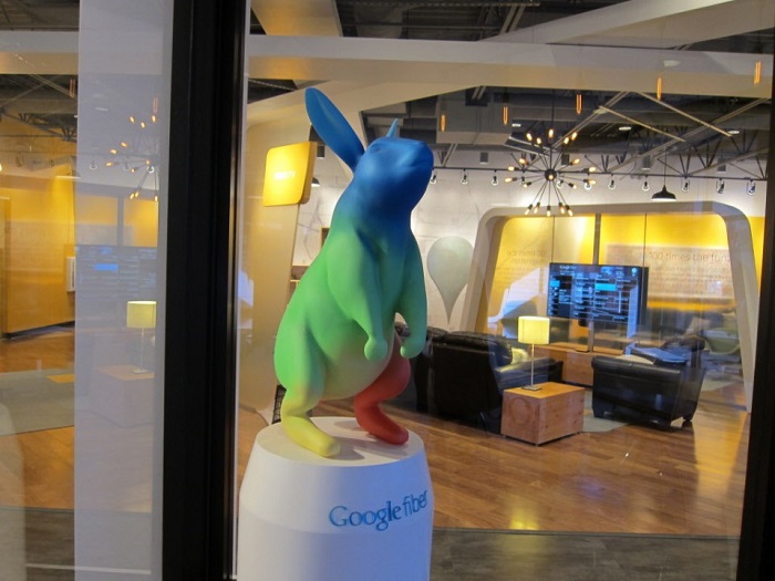 Google fiber bunny