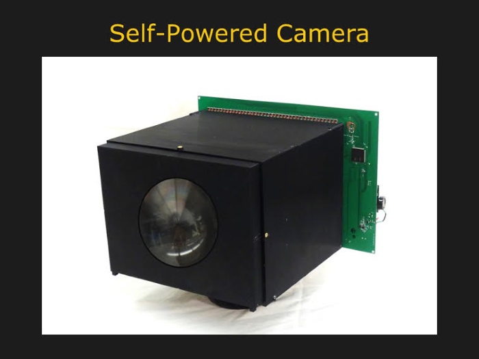 Self powered camera