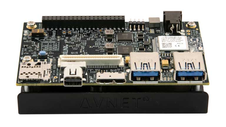 Avnet-ultra96-v2-front-view