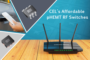 CEL- launches new high power CG2409 RF switch family